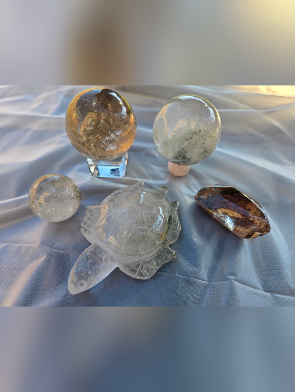 Garden Quartz Crystals